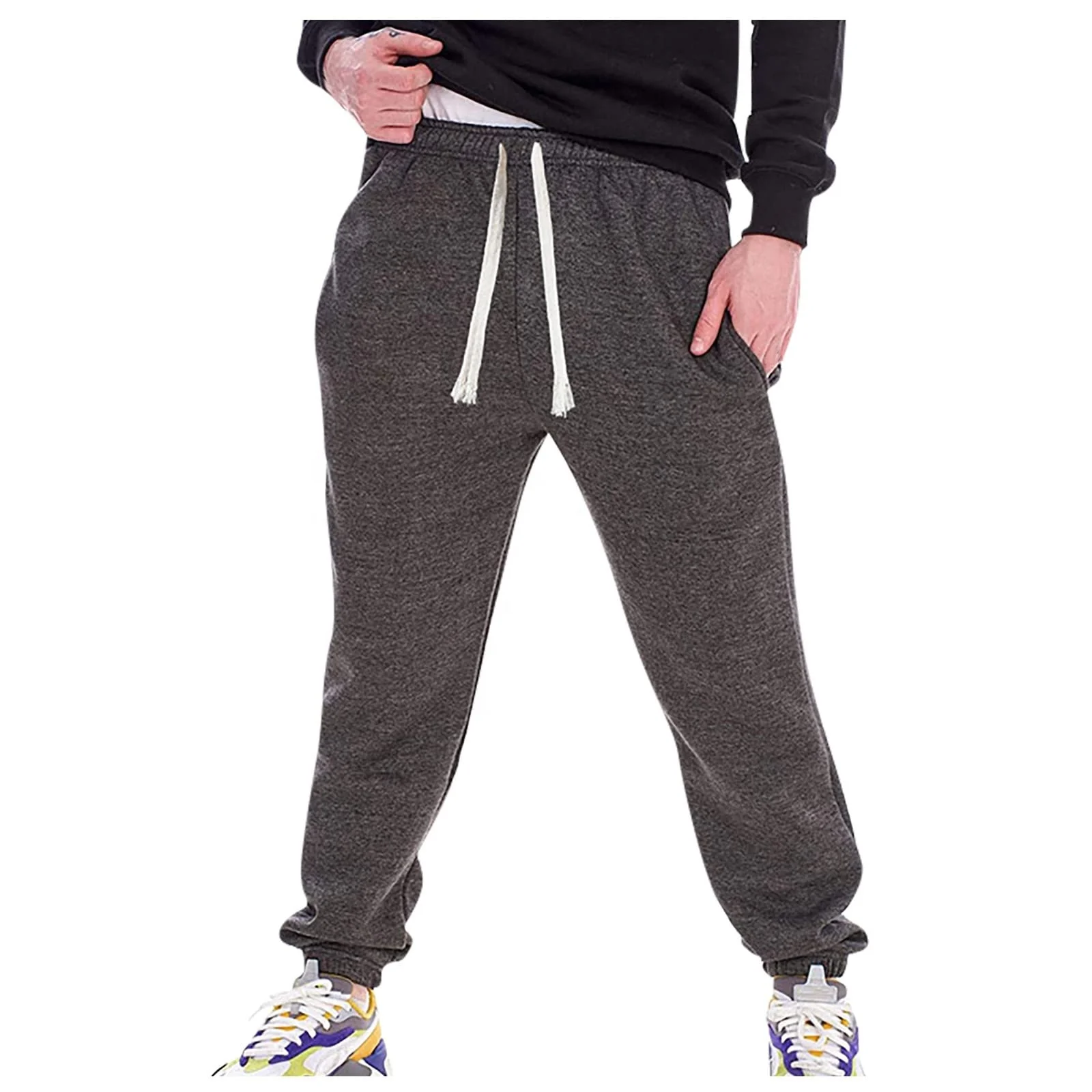 Custom Side Pocket Classic Loose Fit Baggy Hip Hop Long Fashion Cargo Trousers for Men Camouflage Plus Size Cargo Pants