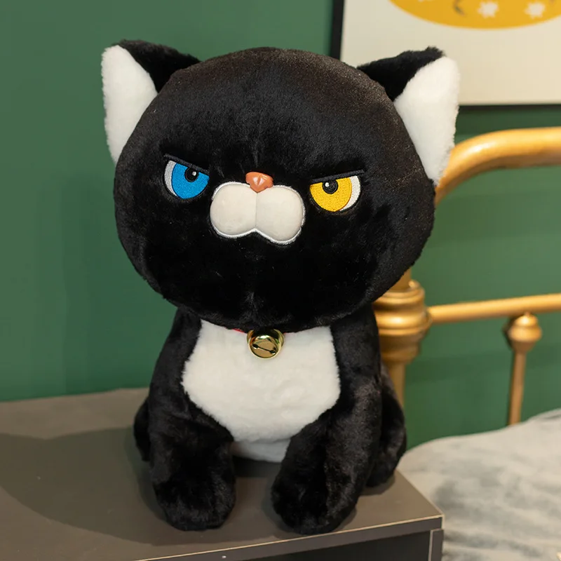 Cartoon Milk Group Cat Plush Toy Cute Little Cat Stuffed Animal Pillow Birthday Gift Doll for Girls