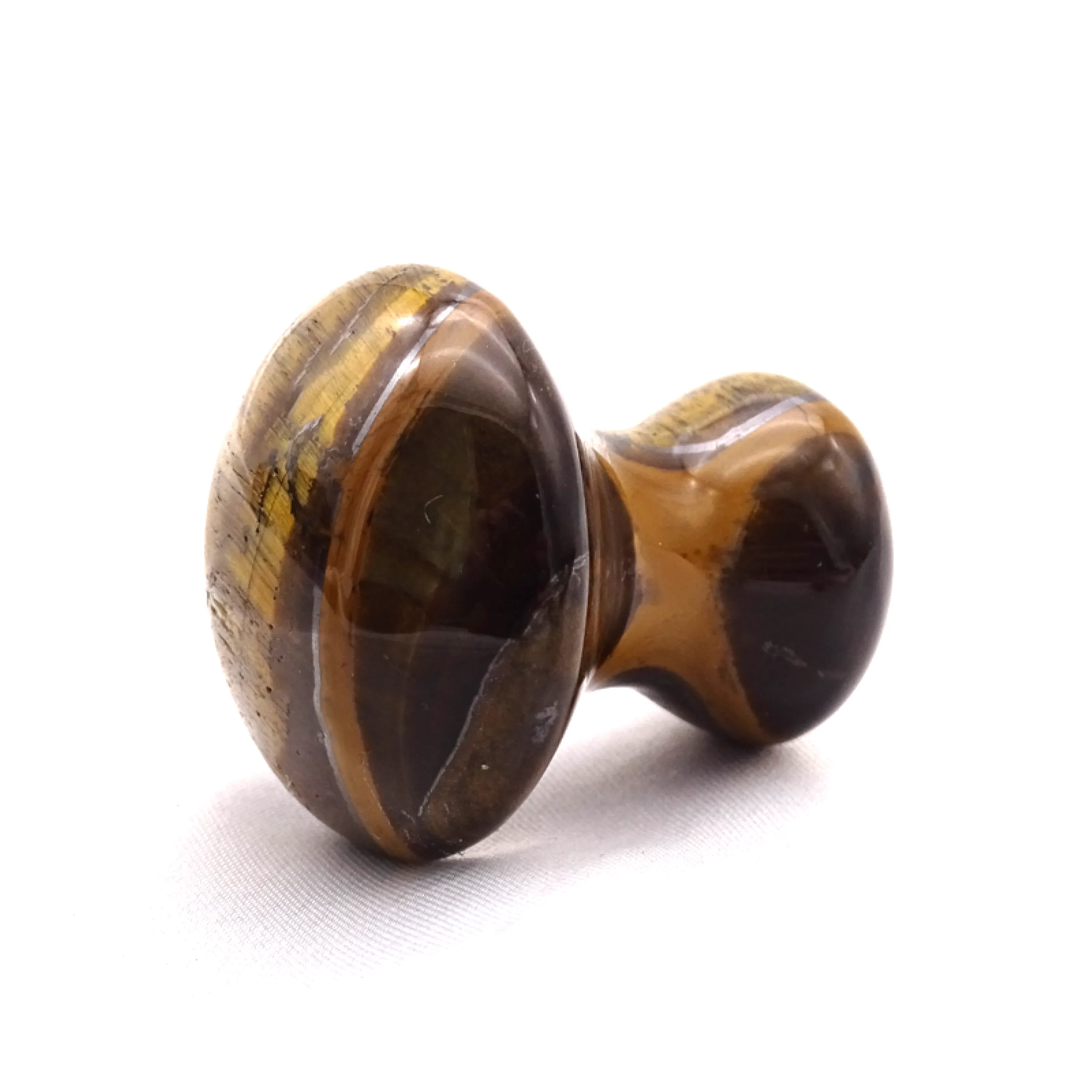 Natural Gemstone Tiger Eye Guasha Mushroom Facial Massager Kit Mushroom Shaped Jade Guasha Massage Set Face Massage