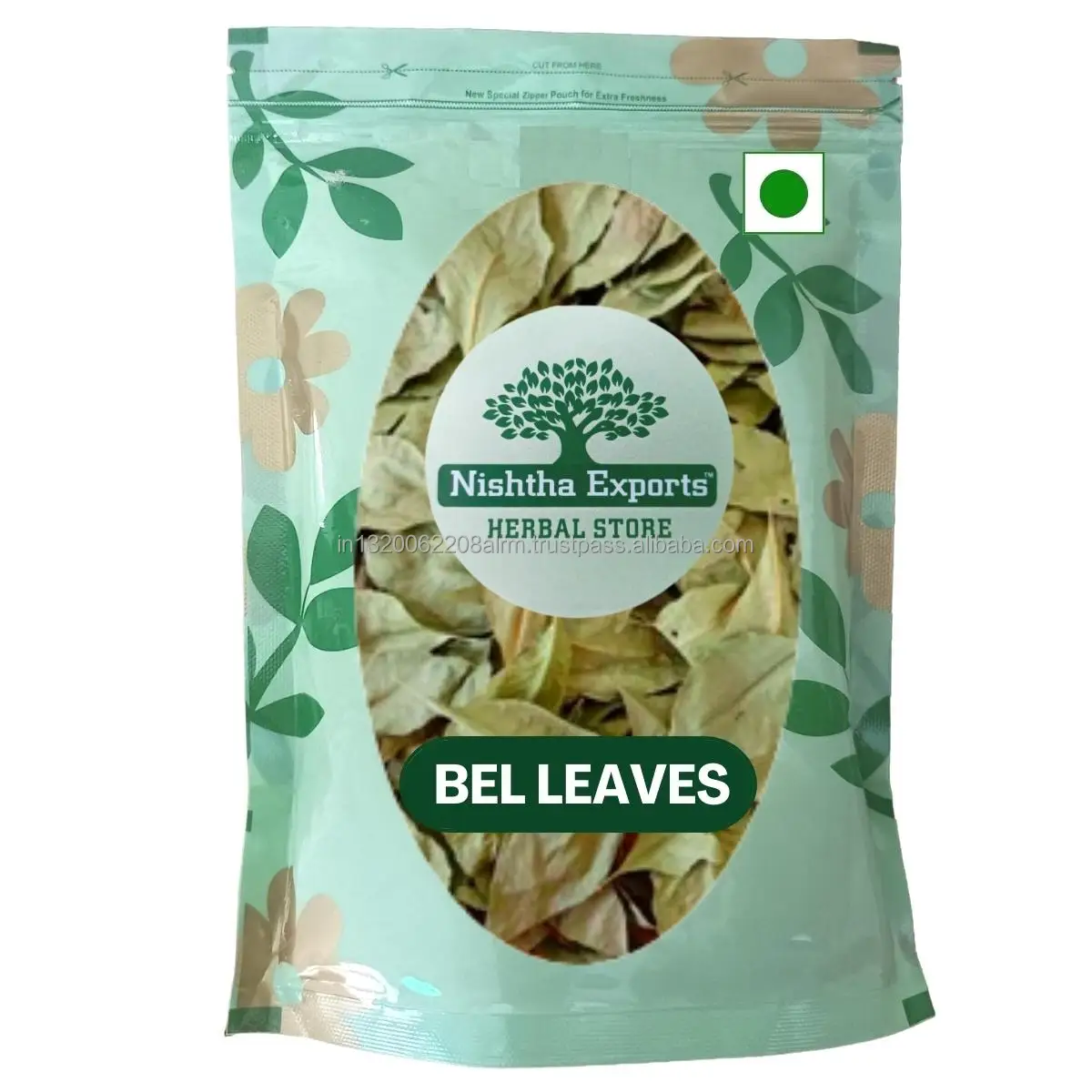 Aegle Marmelos Bel Bael Leaves Bel Patta Bel Patra Bilva Leaves Dried Natural Raw Herbs Wholesale Plant Extract Herbal Product
