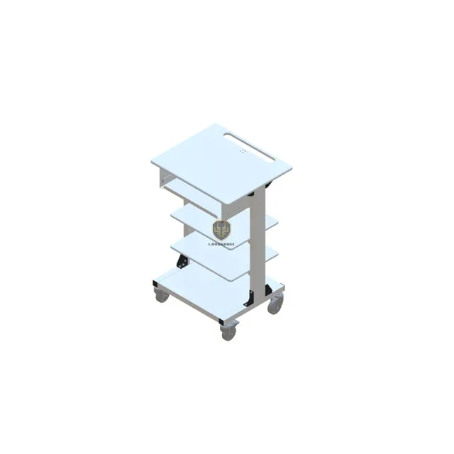 Mobile portable ultrasound scanner trolley ultrasound machine medical cart with wheels