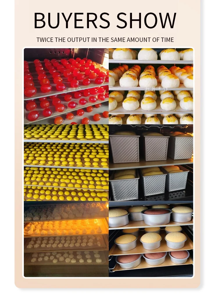 Stainless Steel Electric Convection Oven With Steam Commerical Hot Air Pizza Baking Oven