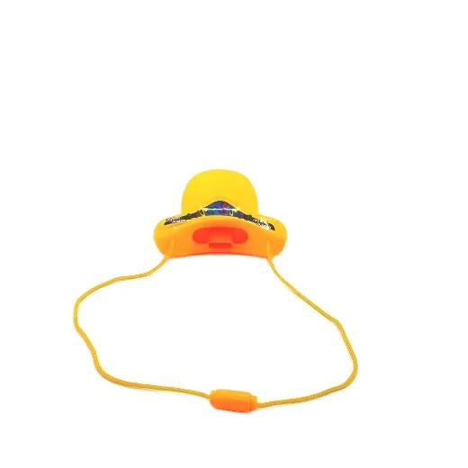Plastic Yellow Duck Voice Whistle Toy