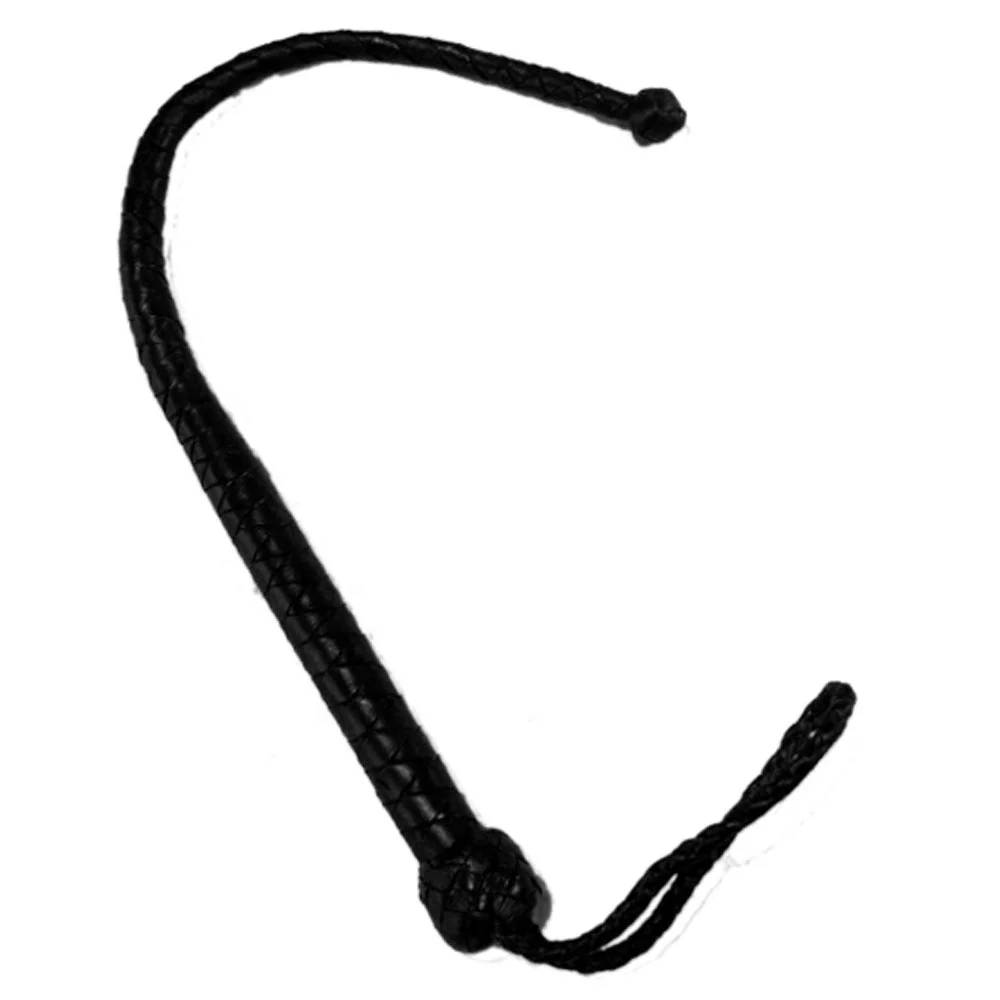HMB-530B Leather Riding Whips Bullwhip Flogger for BDSM Spanking Crops Whips