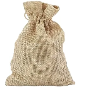 Burlap Sack Jute Coffee Sacks 50KG 25KG 80KG 90KG Rice Bag Natural Jute Bag 100KG For Agricultural