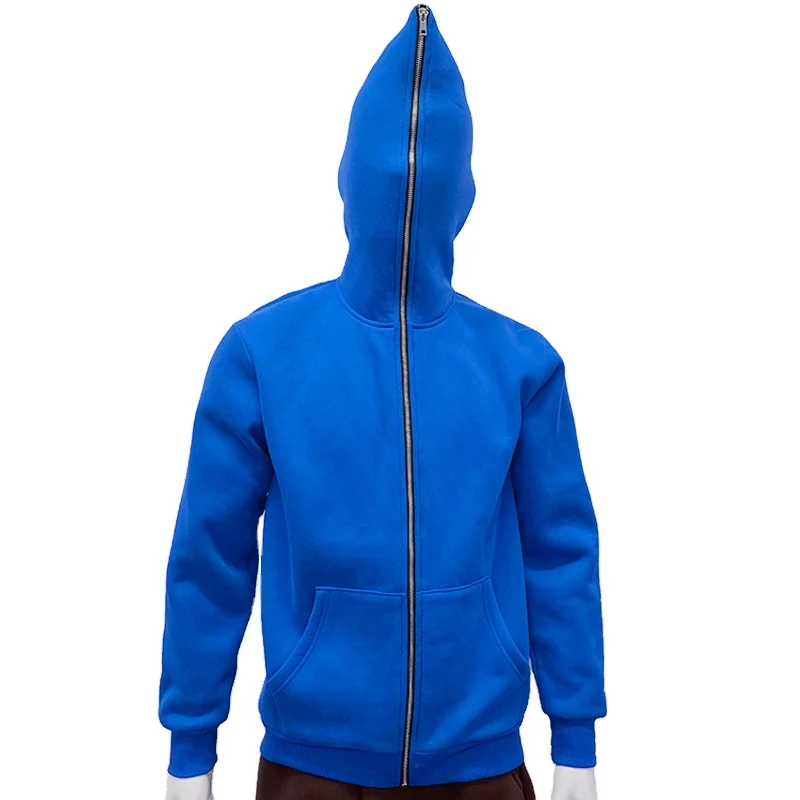 Wholesale Custom Bling Rhinestone Hoodie Design Skull Full Zip Up Custom Rhinestone Hoodies