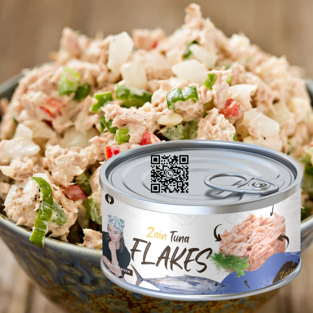 Zain Ajintai ZEN Chunk Canned Tuna Thailand wholesale high quality  Sardine Mackerel in Brine in Vegetable oil inTomato Sauce