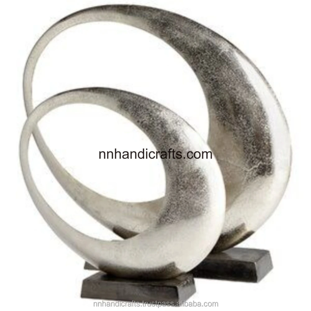 Top Grade Fashion Design Metal Aluminium Black Powder Coated Golden Nickel Plated Silver Modern Unique Floor Vase Metal Vase Hom