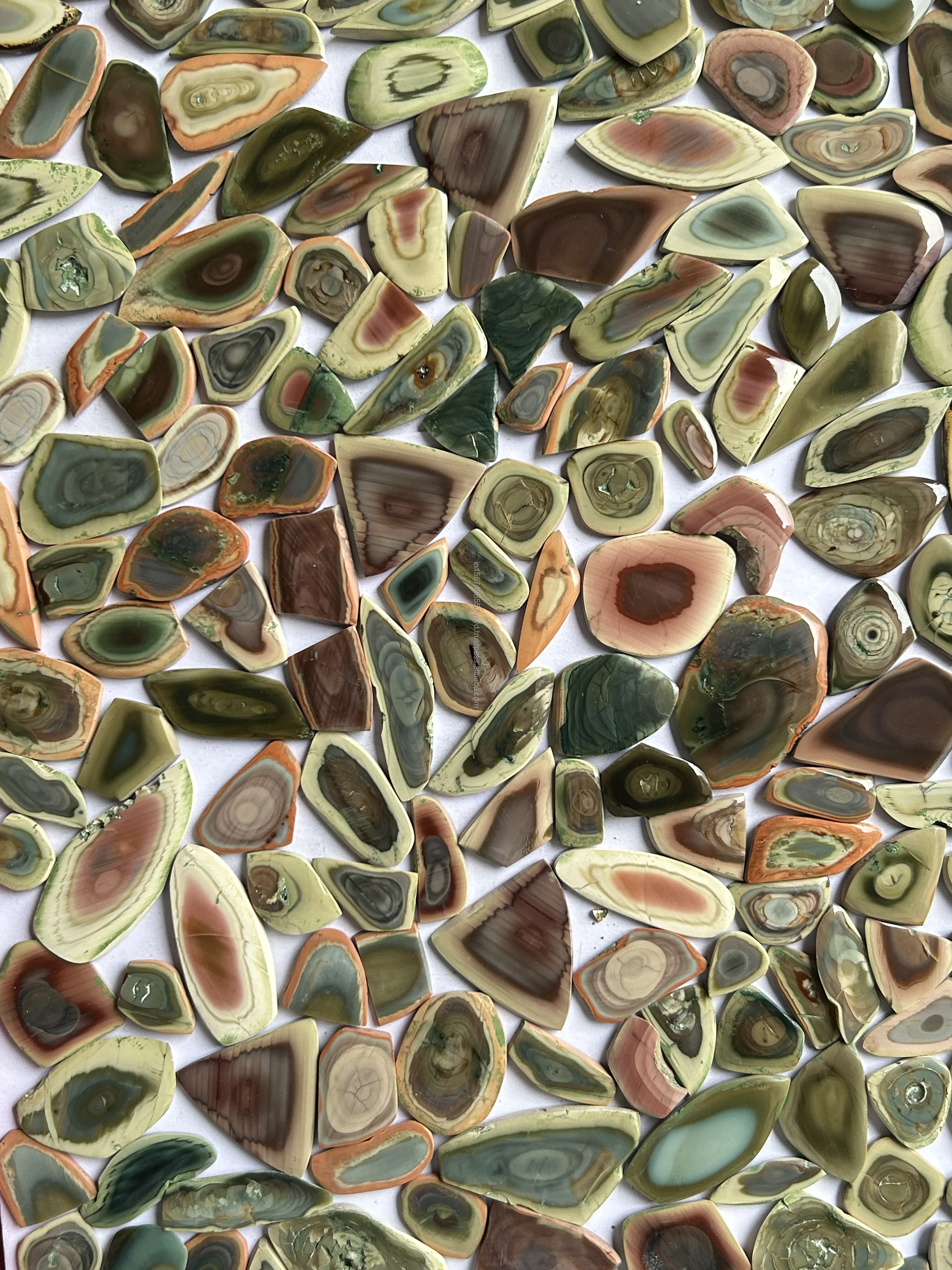 BEST SELLING Natural Imperial Jasper Slices Top Grade Quality Imperial Jasper Slice Loose Gemstone For Making Jewelry
