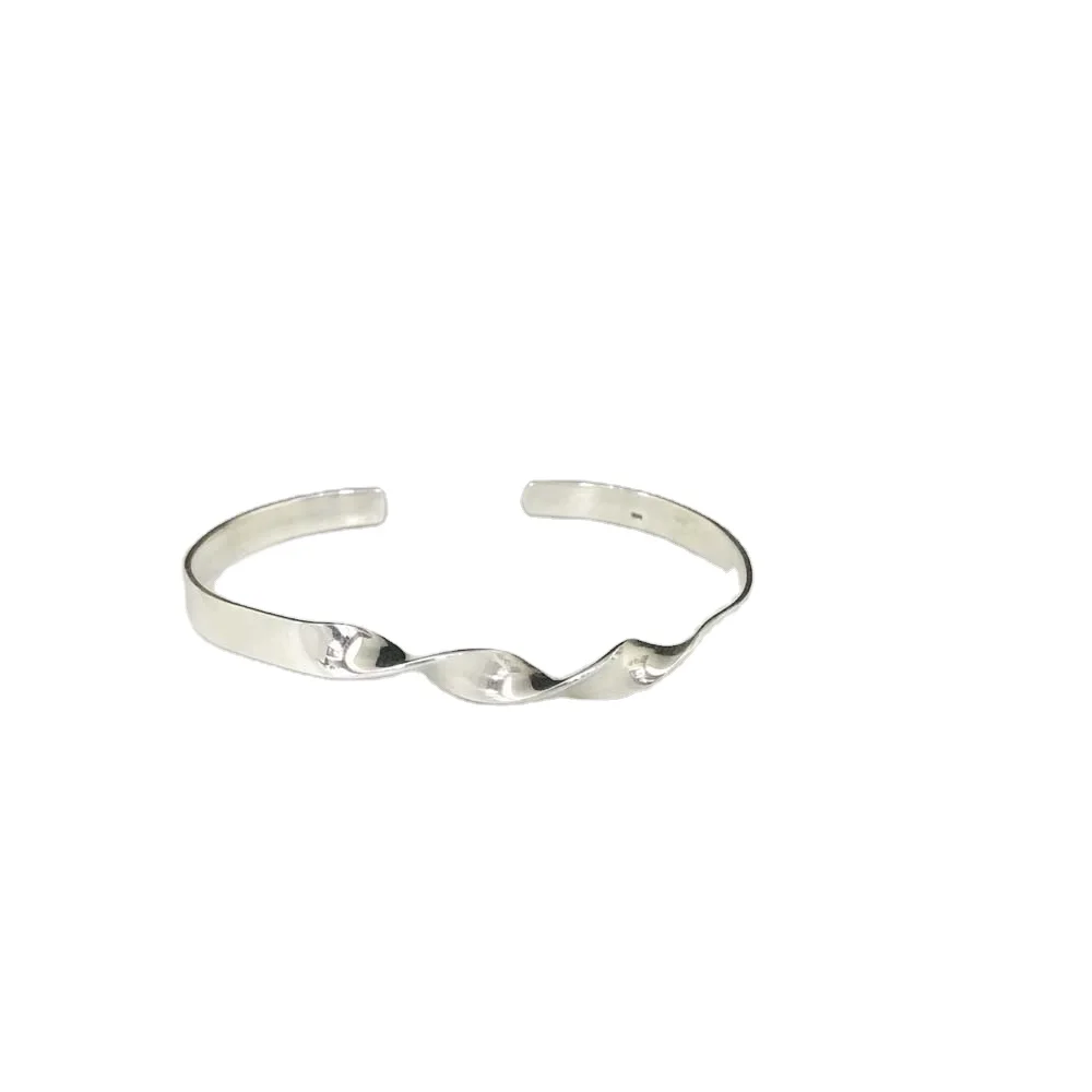 Pure 925 sterling Silver Bracelet Simple Design Handmade Good Quality Attractive Bracelet Trendy Bracelet