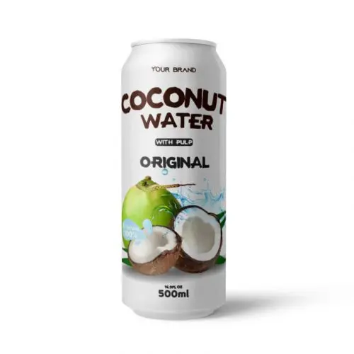 Free Sample from Leading Beverage Manufacturer Fresh Vietnam Natural Coconut Water Puree Directly Supplied by Vietnam
