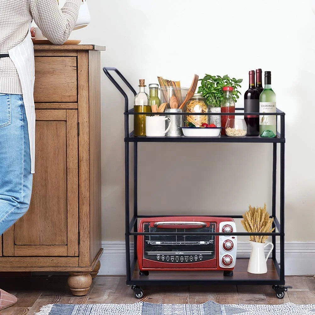 Metal Kitchen Serving Cart Bar cart Trolley at affordable rate