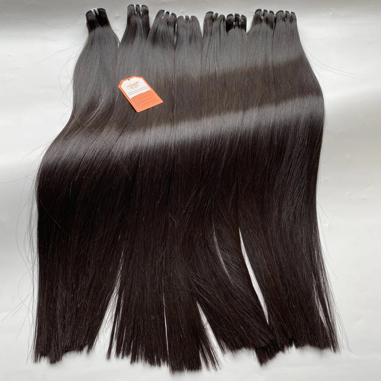 Best Quality Bone Straight Vietnamese Raw Human Hair Extensions No Treatment or Damage Bundled Afro Wave Curl Styles