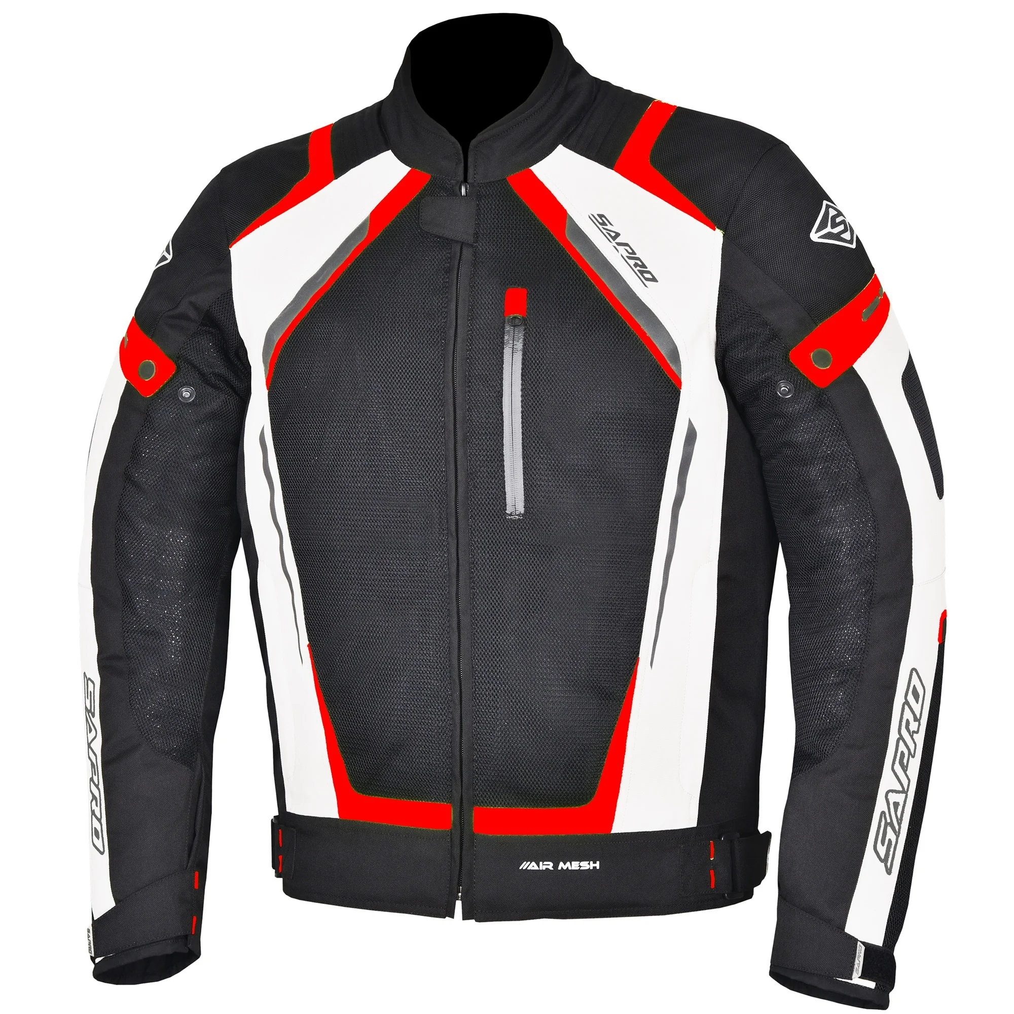 Air Pro Summer Motorcycle Jacket Made of High Quality 600D Polyester and ballistic matt mesh fabric