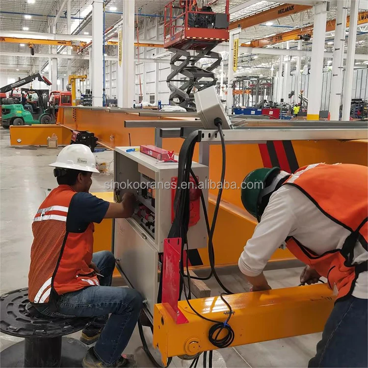 Industry 3 5 ton European Type Electrical Single Girder Overhead Crane Design Price In China