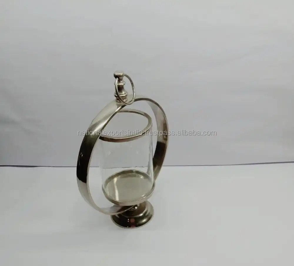 Minimalist Style Cast Iron Metal Round Candle Holder Gold Scented Candlestick Creative Home Decor