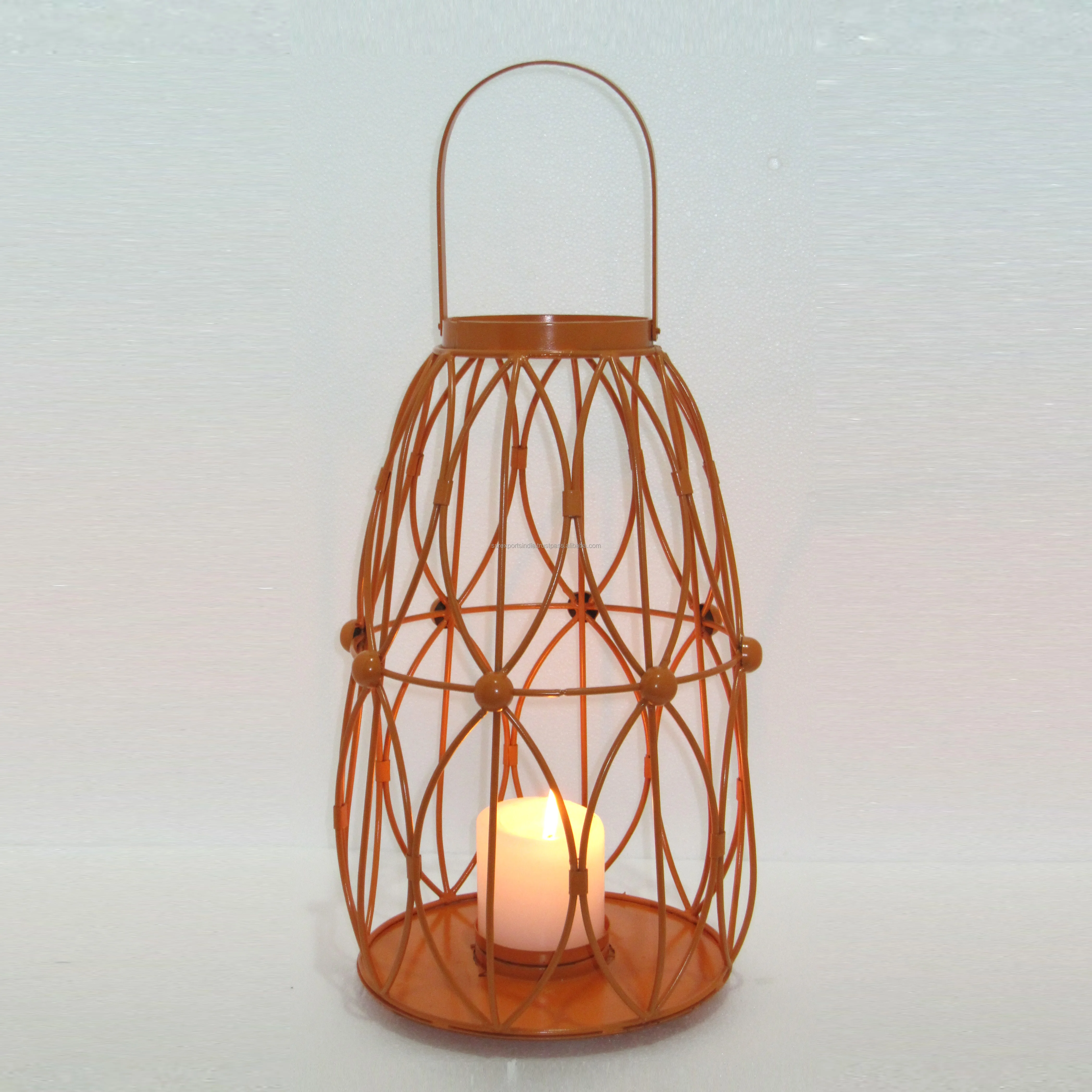 Lantern Lights for Garden Decorative No reviews yet  Iron Candle Holder for Table Top Decoration from Indian Manufacturer