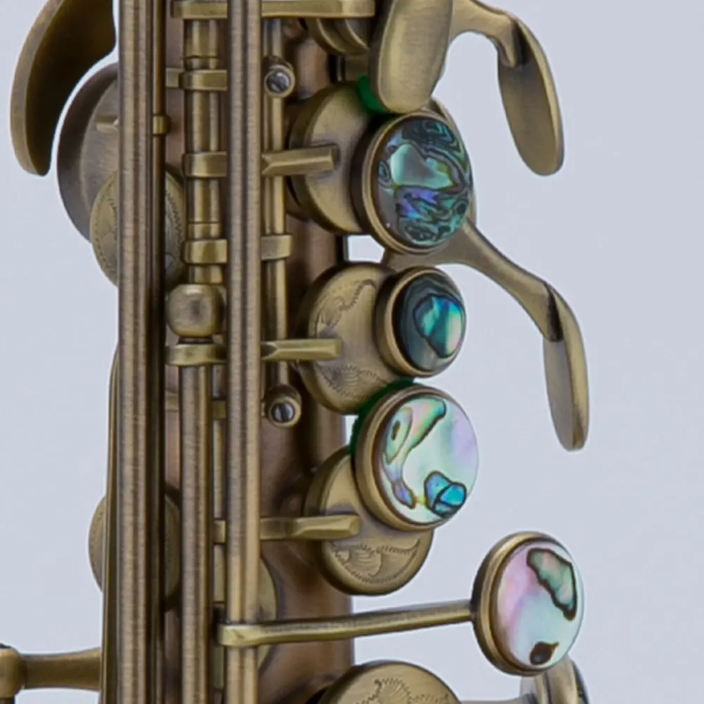 Taiwan Curved Soprano Saxophone Brand Chateau Sax