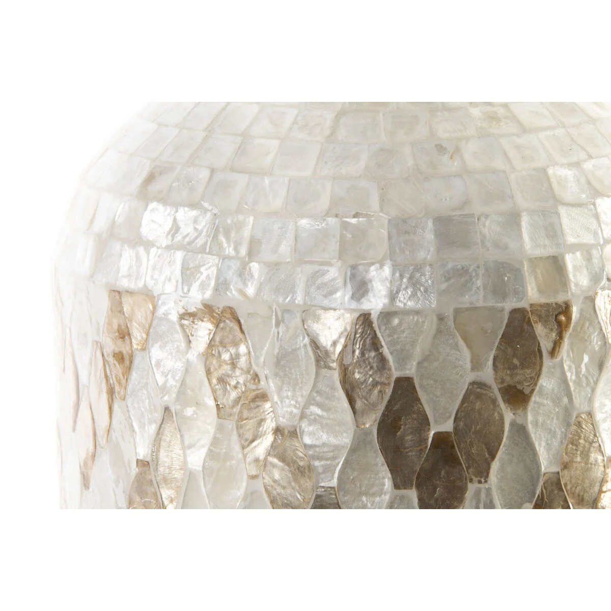 Unique Vase Home Decor Brown Mother of Pearl Light brown vase Hot item mother of pearl shell vase bowl handmade in Viet Nam