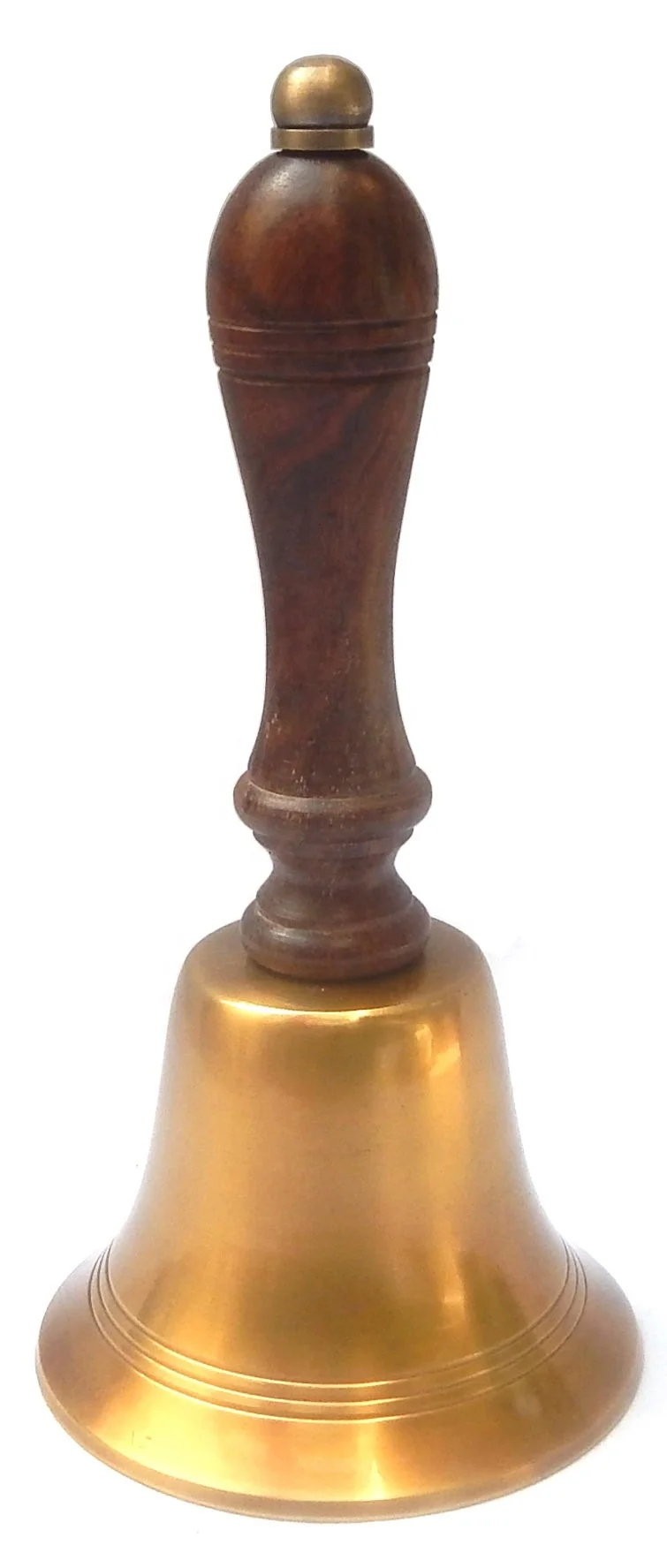 Christmas Day Celebration Gift ware Metal Craft Jingle Bell Antique Designer Decorative Hand Brass Ringer Bell