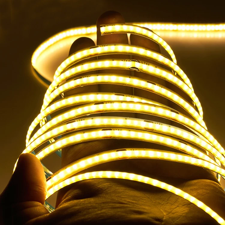 Twinklight Kitchen Cabinet Lighting Tape Lights 12V 24V Warm White Flexible Cob Led Strip Light