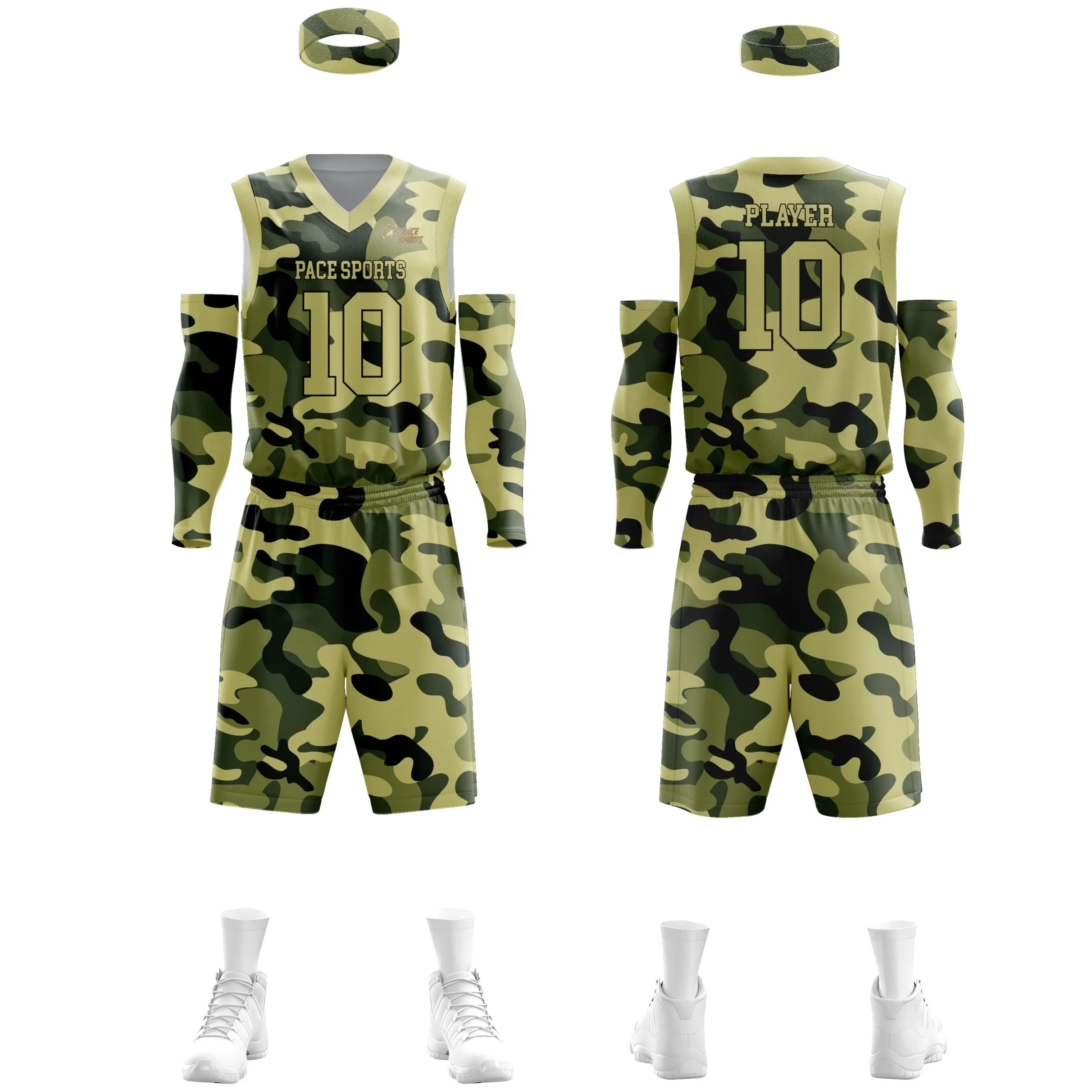 Latest Fashionable Quick Dry Top Quality Stitching sublimated camouflage bsci summer basketball shorts Basketball Uniform