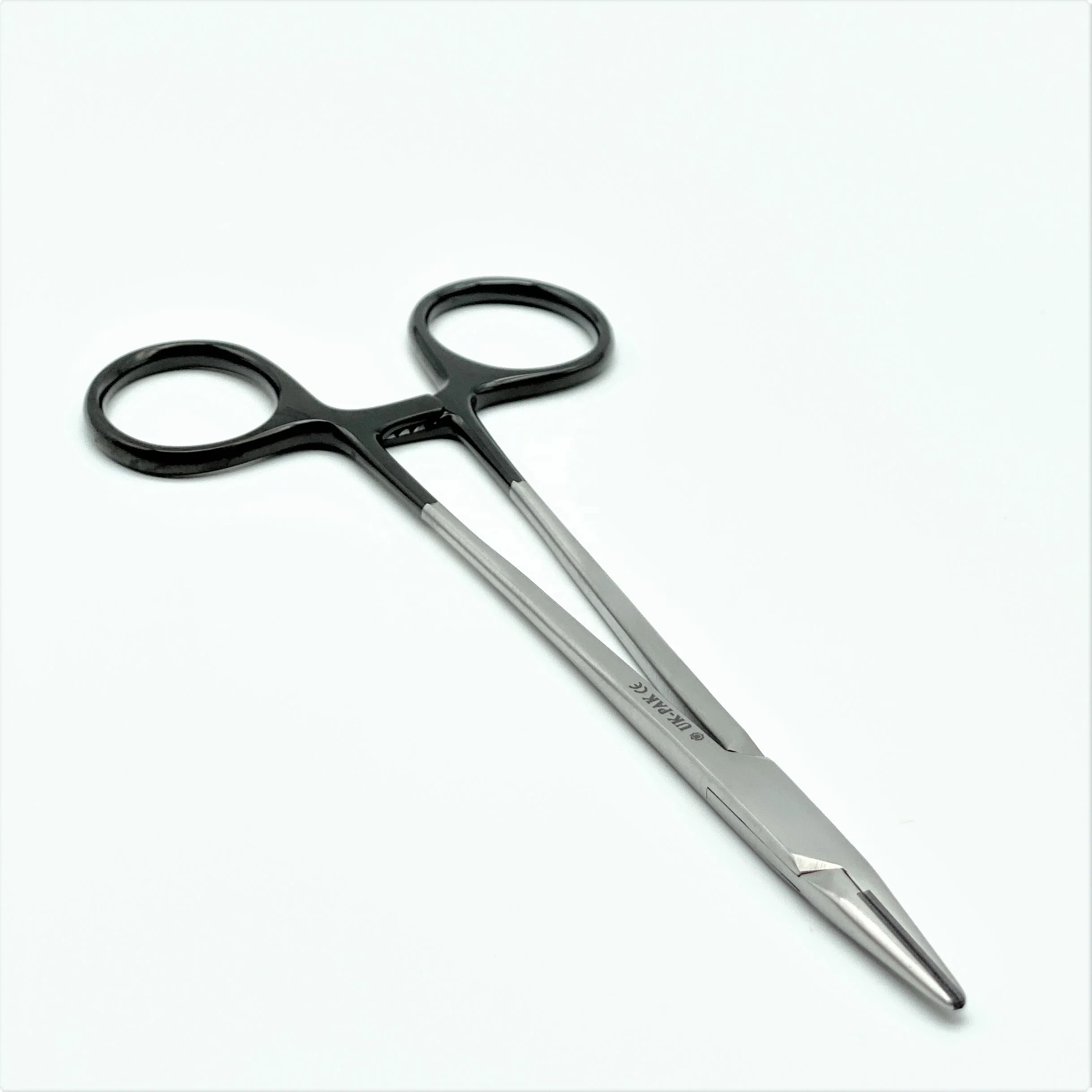 Dental Periodontal micro surgery kit  Scissors Mirror handle Suction tube with leather pouch