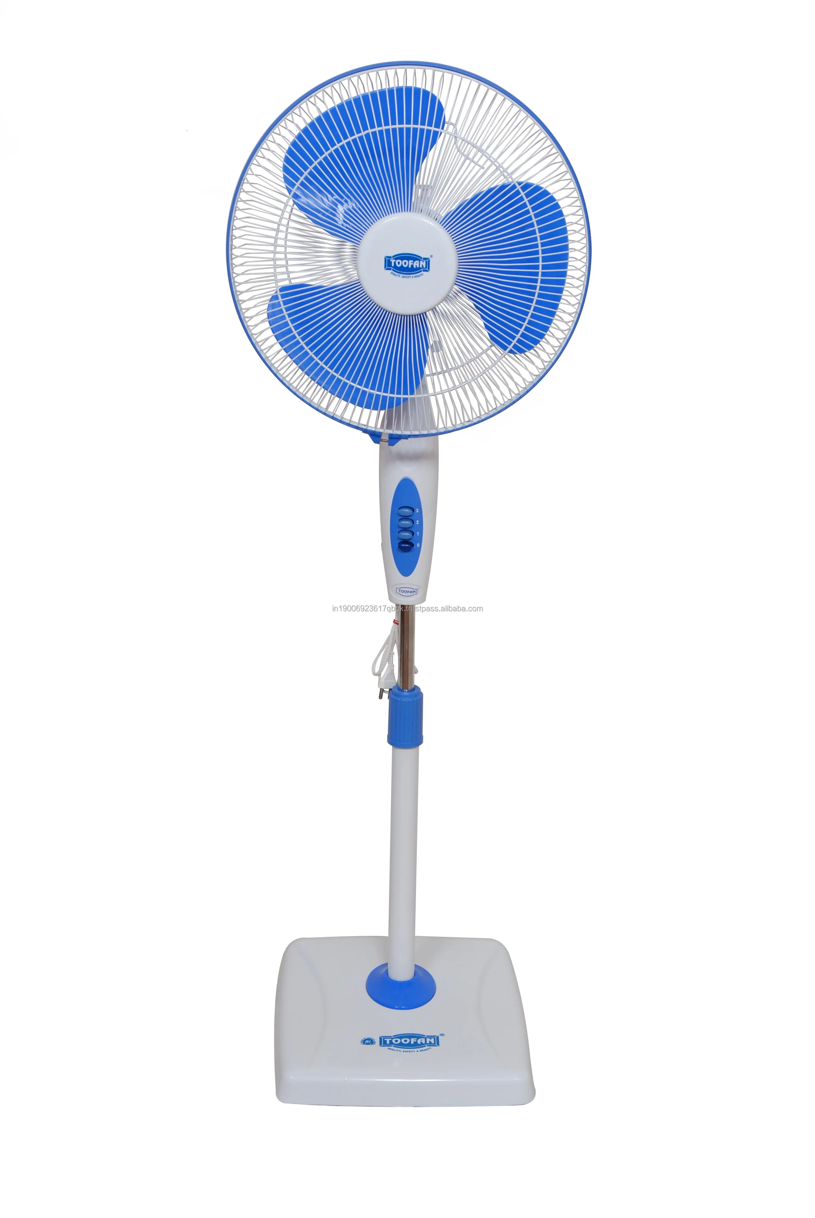 Easy Home Tower Mist Fan 29 Inches blade With Rotator Mist Air ICE Pedestal  3 Blades  Adjustable Air Flow