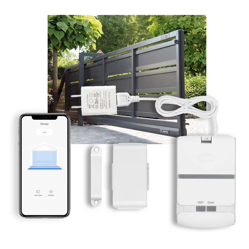 Tuya WiFi Smart Intelligent Automatic Remote Control Gate Controller Wireless Roll up Garage Door Opener for Sliding Door