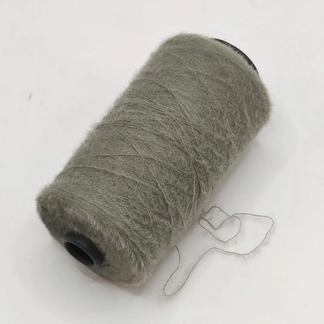 Hot sale fancy polyester yarn feather yarn for knitting weaving gloves sweaters socks