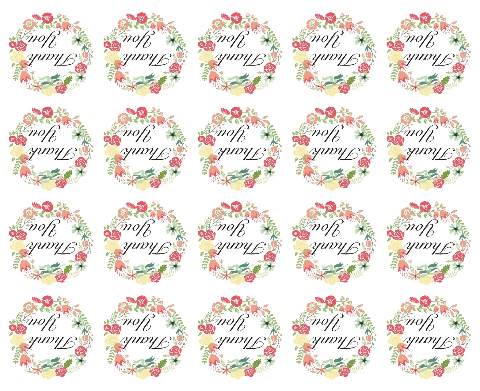 Waterproof self-adhesive stickers customized labels  in various types customized