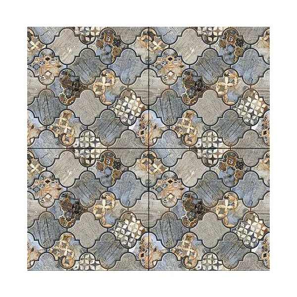 Interior blue galicha 3D Modern Design Digital Glazed Vitrified High rustic Indoor tiles Bathroom Ceramic Wall Tiles