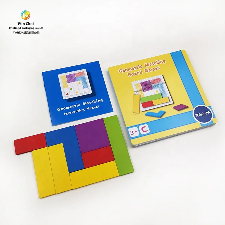 ODM Spot UV Varnishing a board game 5 letters for adults