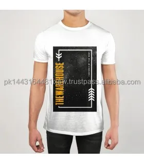 Фабричное производство мужские футболки с индивидуальным принтом для повседневной моды