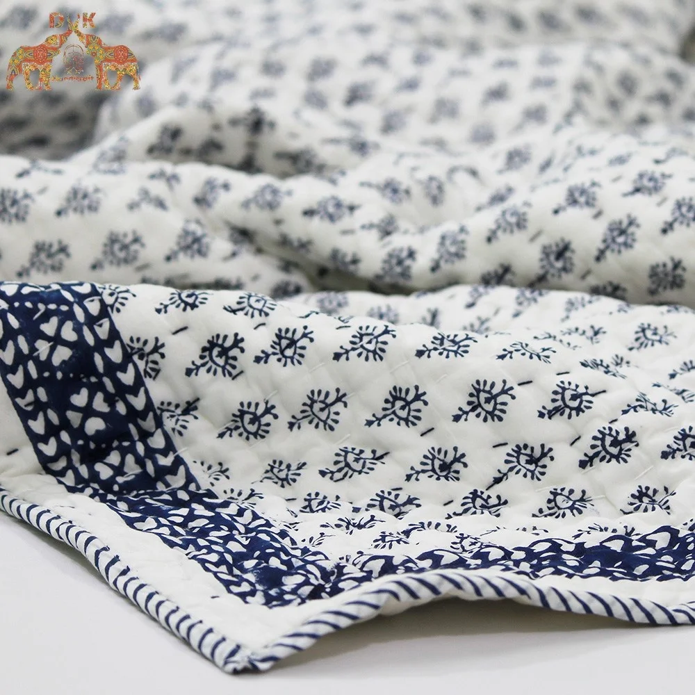 Одеяло с хлопковым наполнителем Королевский размер мягкое постельное белье комплект одеял kantha одеяло для отеля домашнего использования