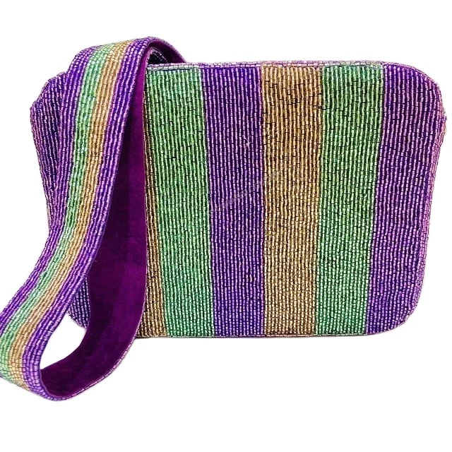 Multicolor Premium Party & Casual Wear Luxury Fashion Customized Colorful Trendy box bag Handcrafted Box Shape Handbag for Women