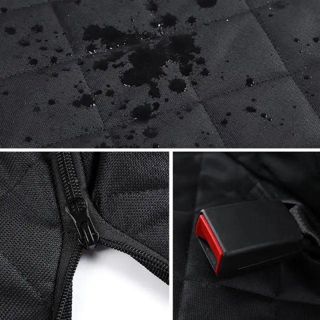 Top Selling Foldable Safe Pet Seat Cover For Owner-pet Back Seat Cover
