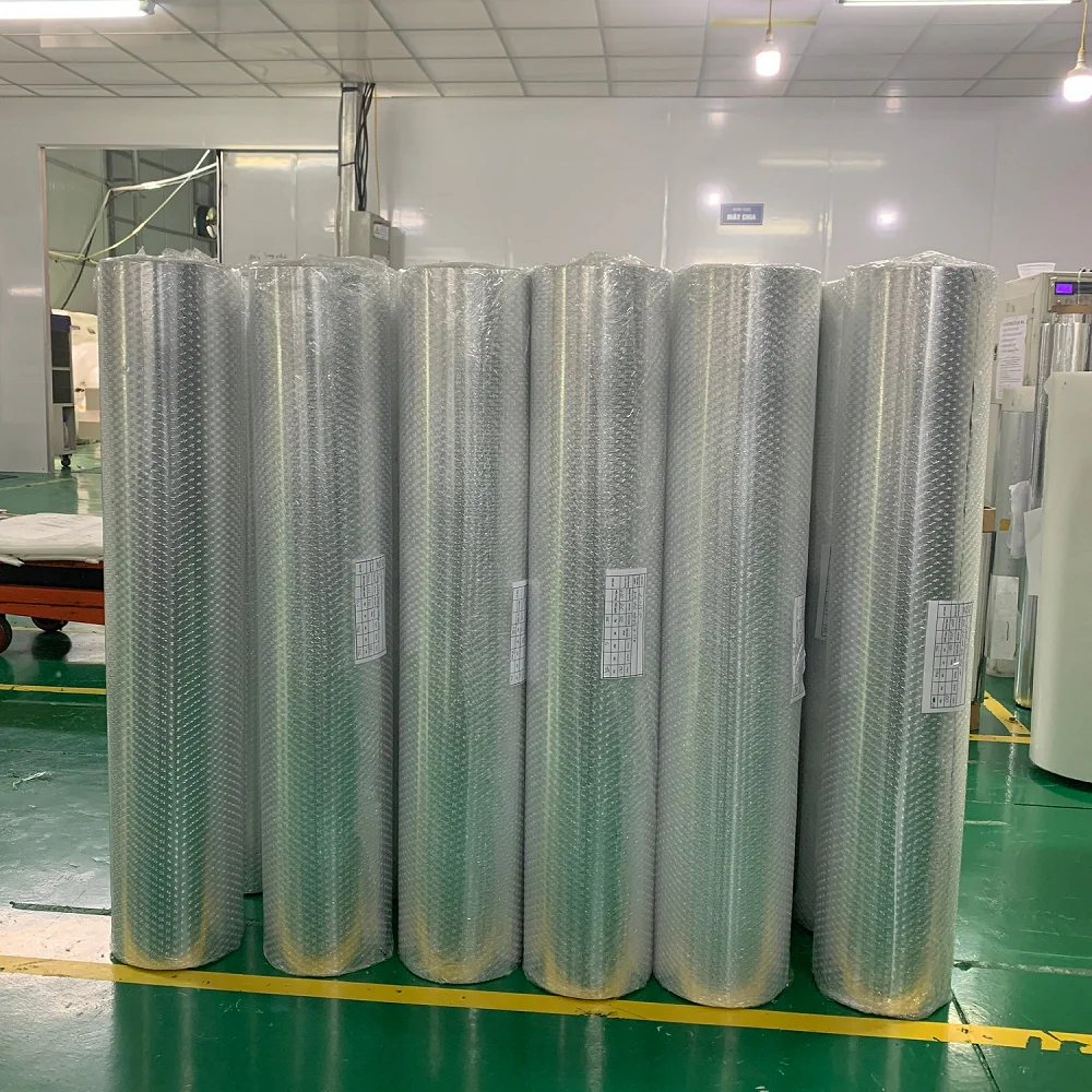 Factory Price Custom Dimension and Printing Laminated Mylar Silver Film For Industrial Packaging