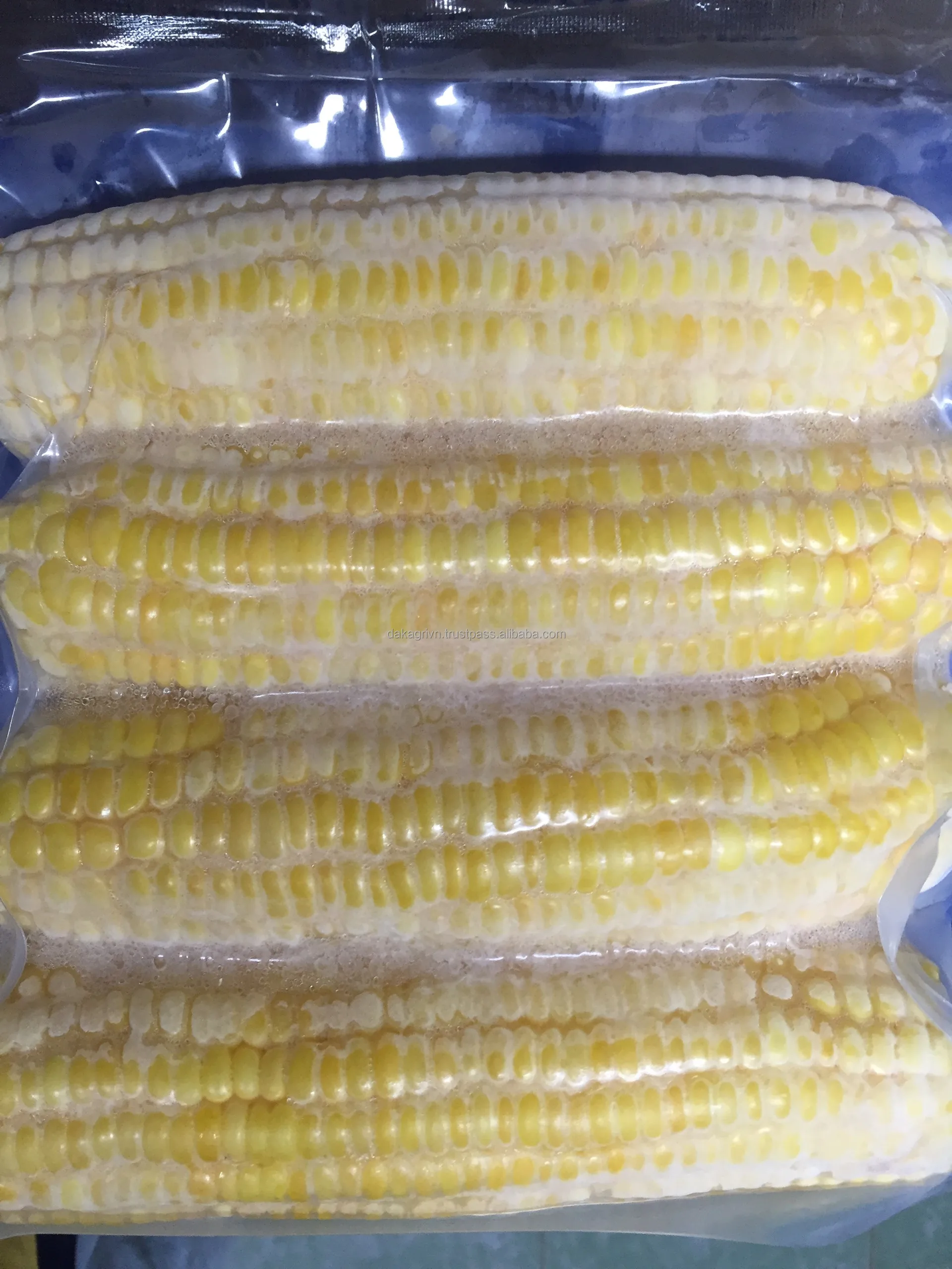 Вьетнам оптовая продажа не клейкая сладкая кукуруза очень питательная пища замороженная для здорового приготовления пищи