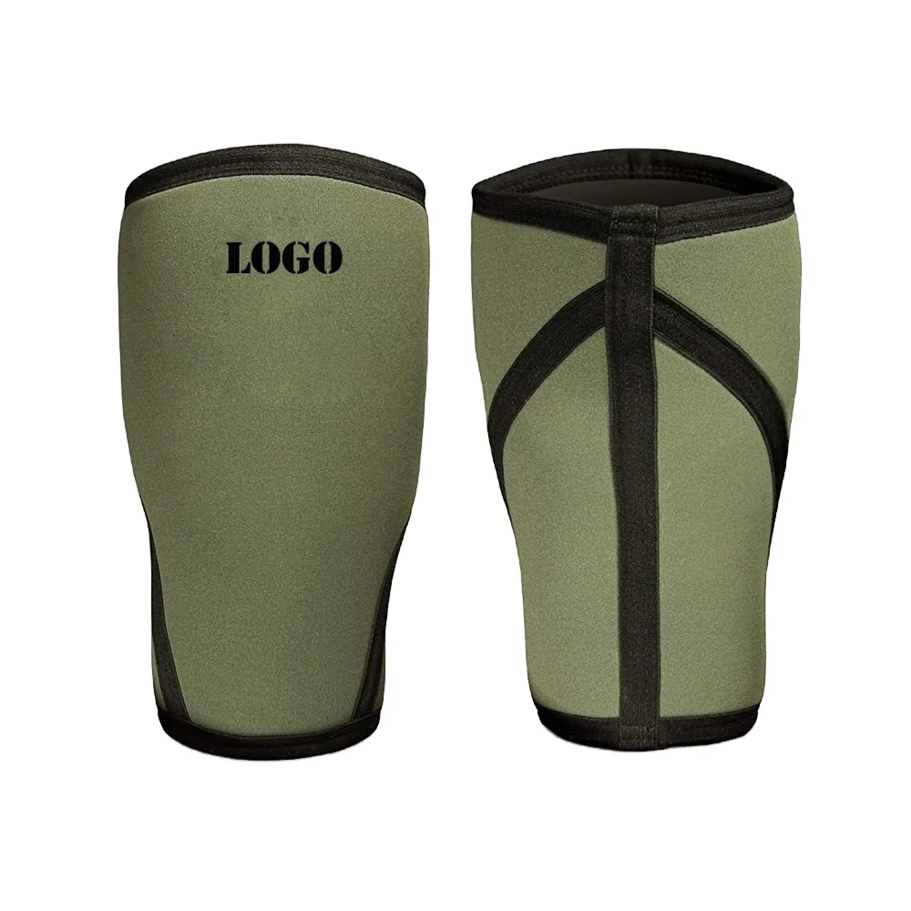 Neoprene Knee Sleeves 5 mm Neoprene Perfect Support for Cross fit Weightlifting Power lifting