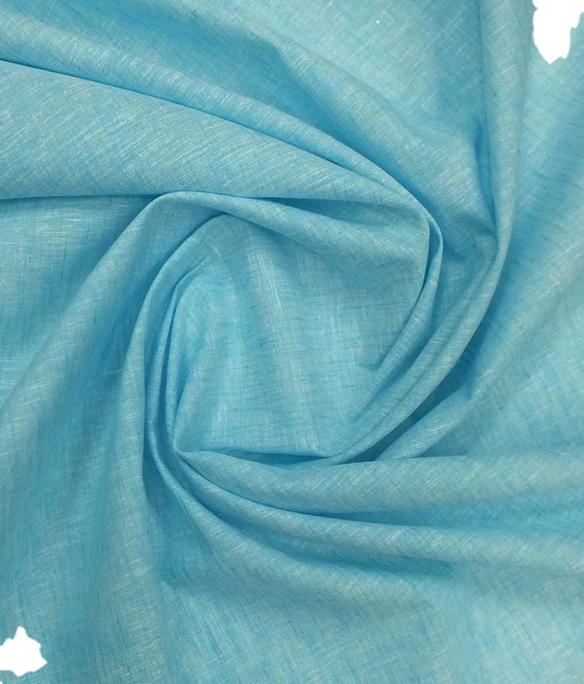 silk Linen Fabric 100% indian cotton material yarn dyed twill style warm and light in weight Exceptionally Soft dyed yarn with t