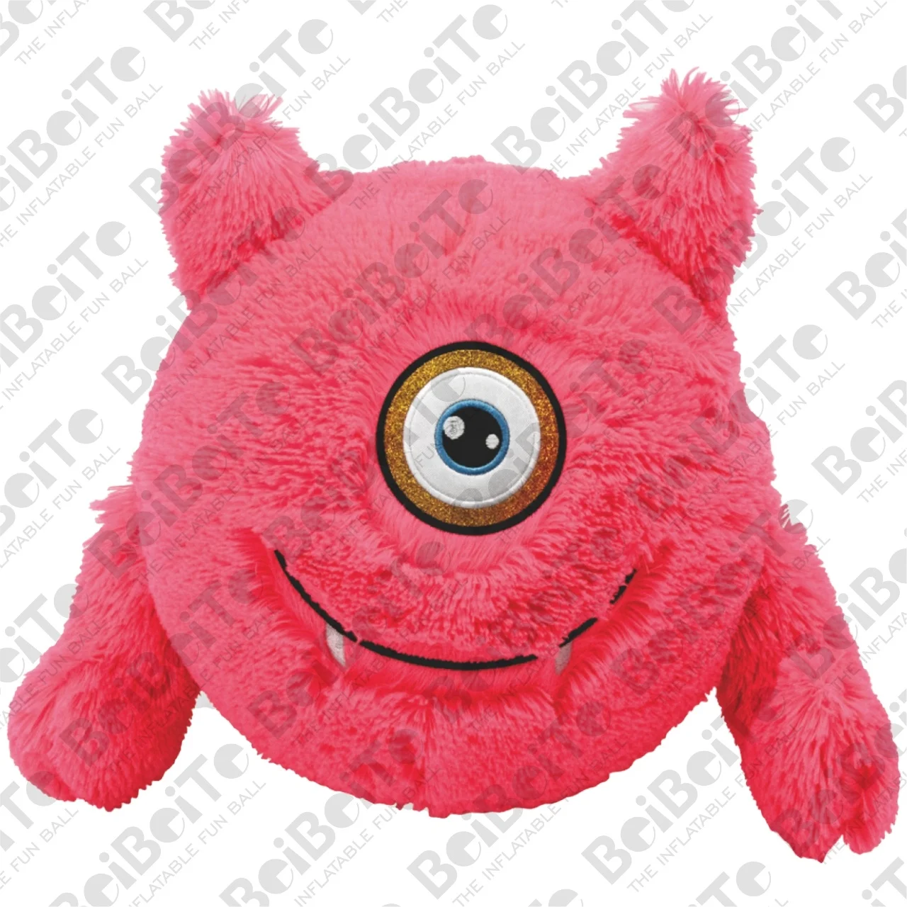 Monster Inflatable Plush Ball 9 inches PVC Ball Soft Ball