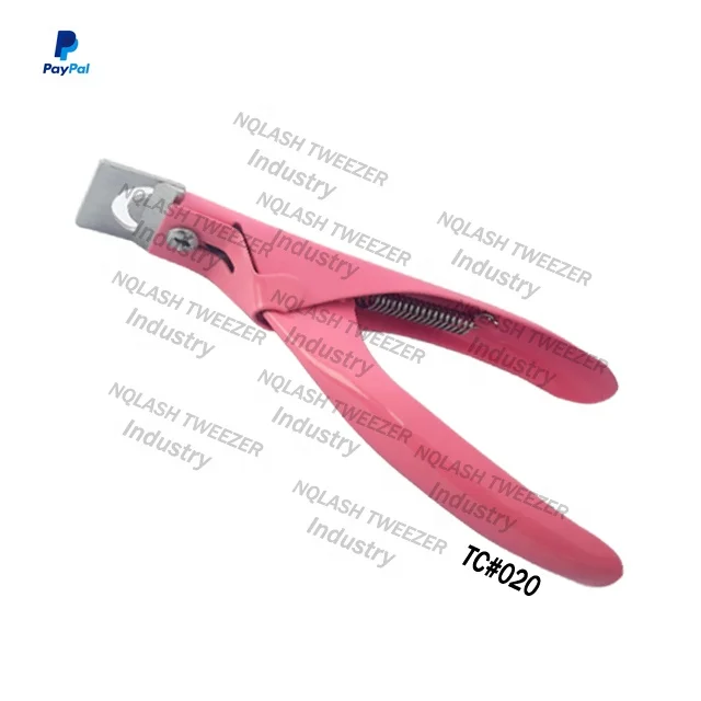 Professional Nail Art Manicure Tool Acrylic False Nail Tip Colorful Clipper Cutter Stainless Steel NQLASH Tweezers