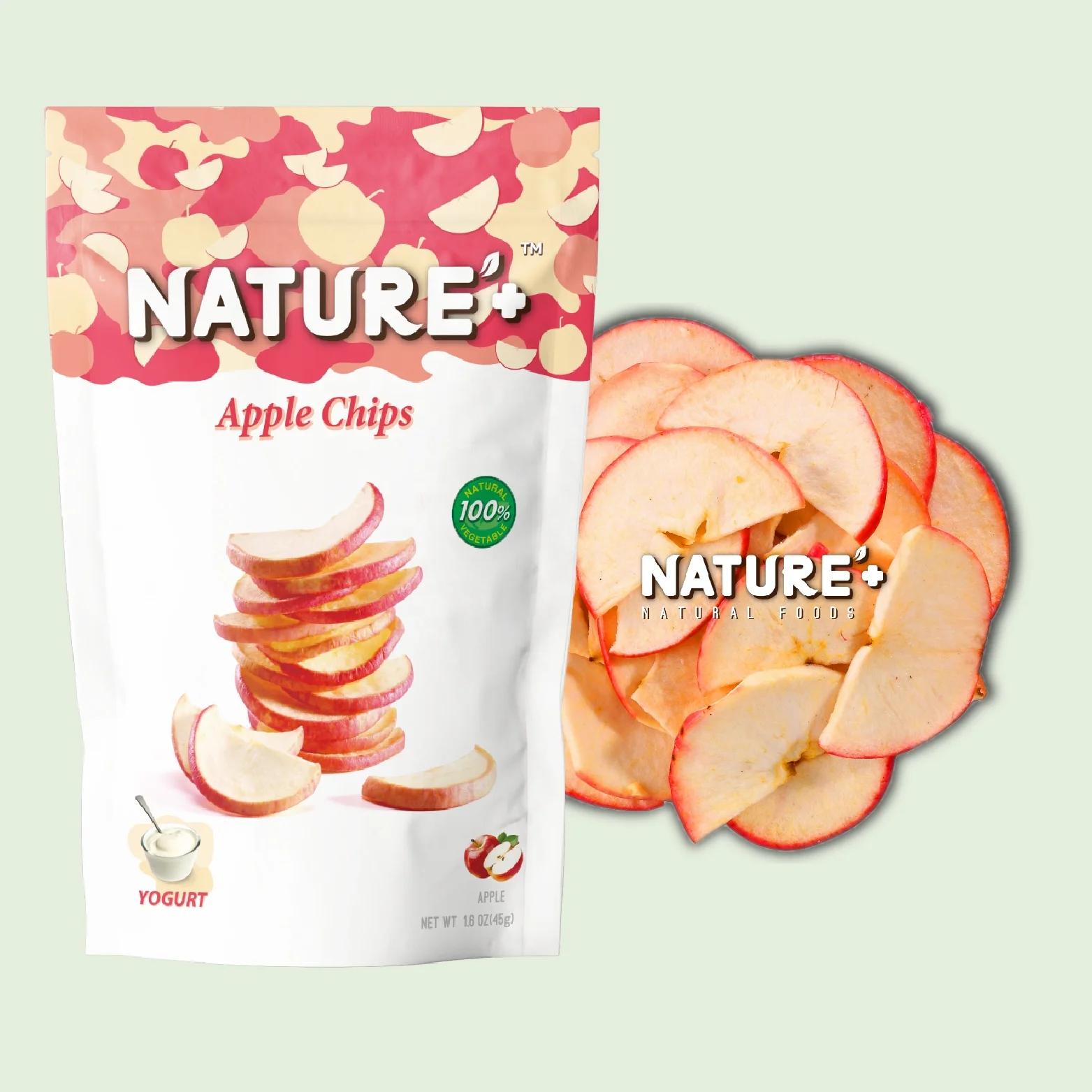 Apple Chips Top Seller Healthy Snack Dried Fruit Exotic Flavor No Preservatives International Export Quality Brand Snacks Dried