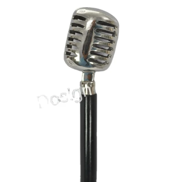 Concert Mike Walking Stick High Grade Available Stock Trending Metal for Males and Females Use Made in