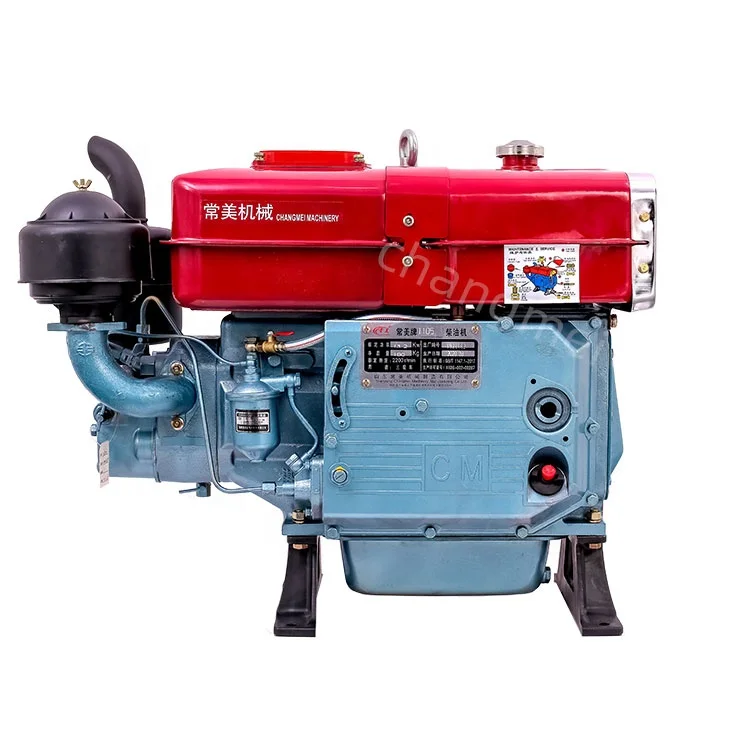 Single cylinder ZS Series 15HP diesel engine for walking tractor