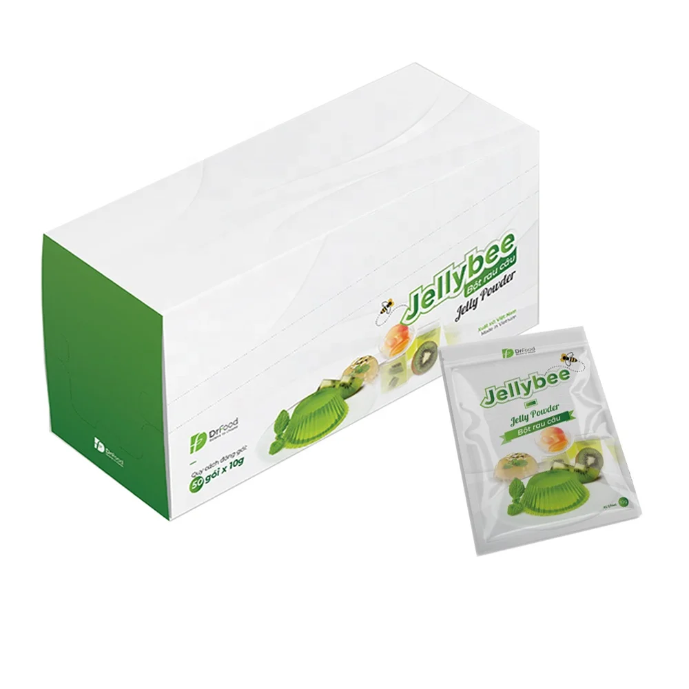 Retails Jelly Powder Jellybee sweet taste jelly for cooking 25kg packing or upto customer request Vietnamese