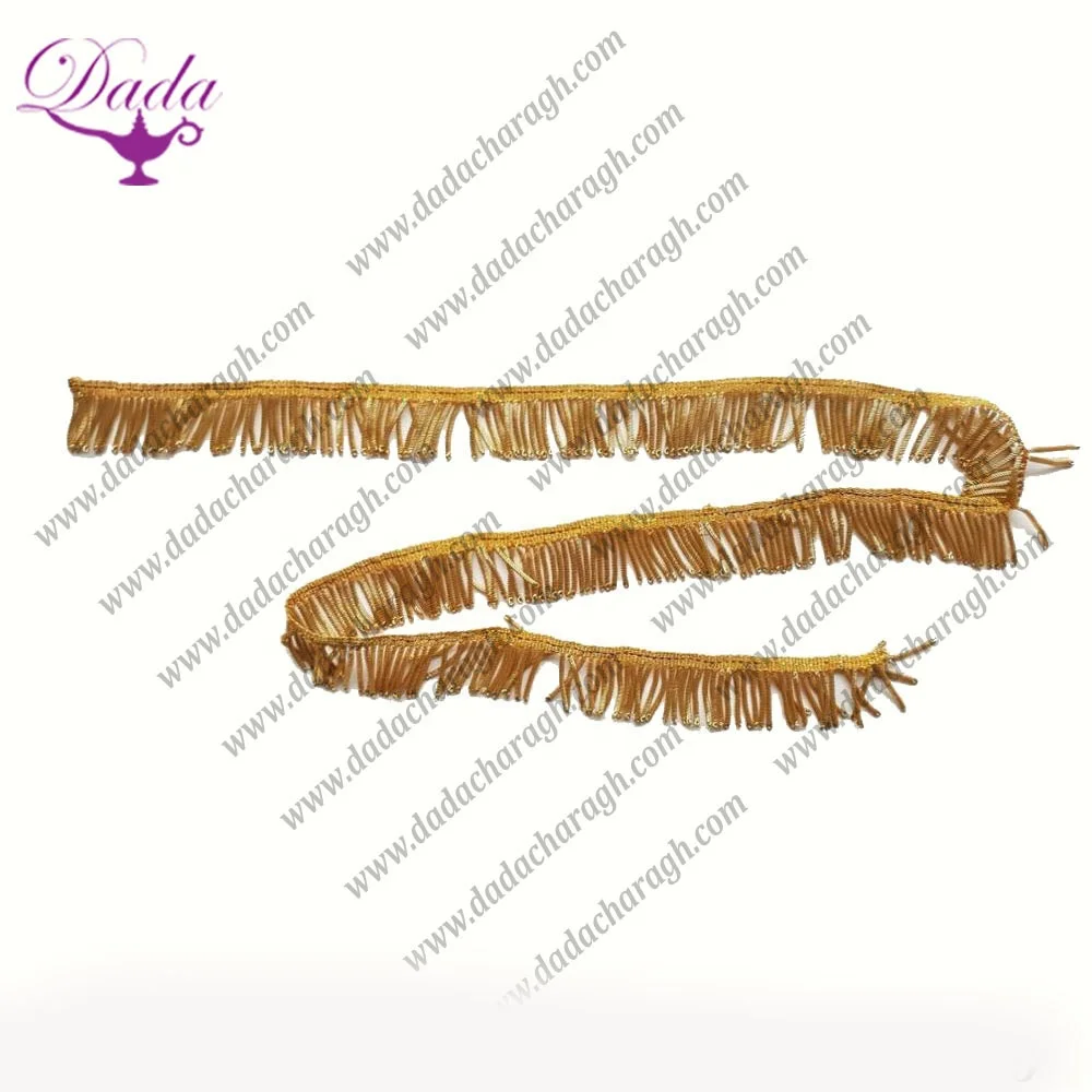 5cm dull Silver thick bullion wires fringe metal 7mm thick diameter metallic ceremonial Decoration vestment church costume trims