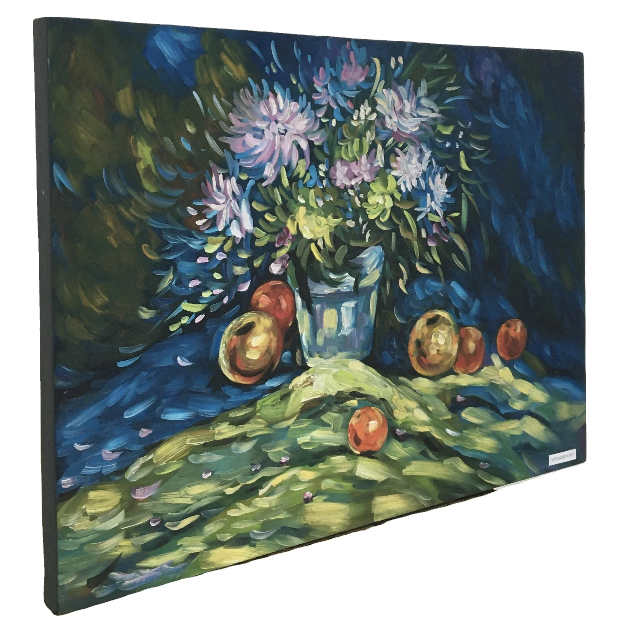 Flower And Fruit Canvas Wall Oil Painting Customize Size Handpainted Decor Home Hotel Restaurant Luxury Decorations Gifts