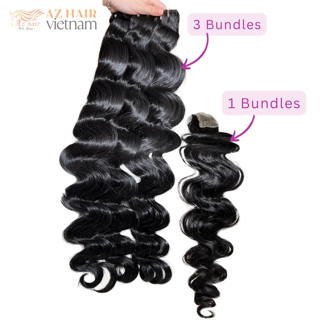 Wavy Weft Hair Bundles So Soft Bouncy Cambodia Vietnam Hair Sewing Machine Double Weft Couleur Naturel